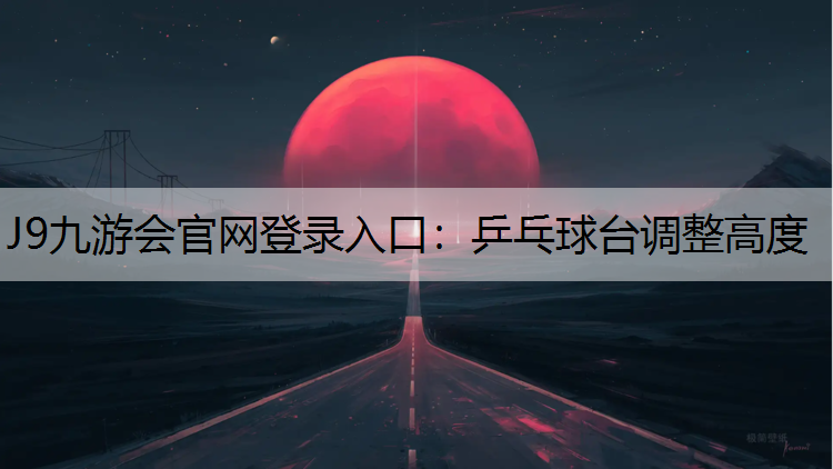 乒乓球台调整高度